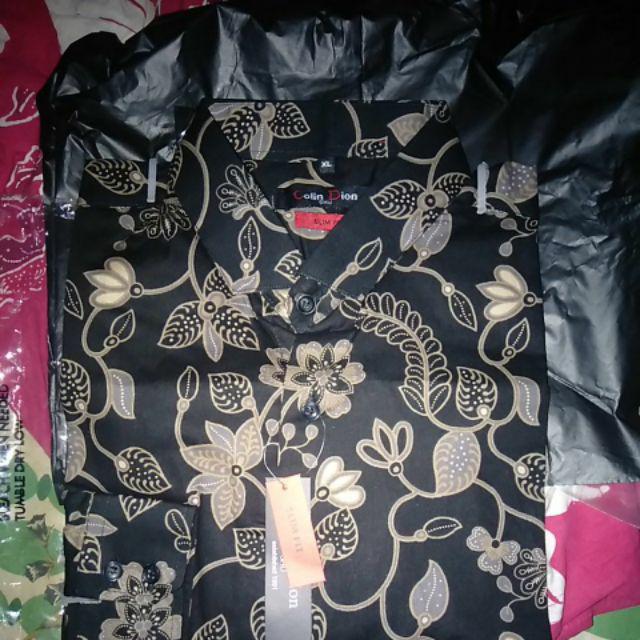 Foyl122 Kemeja Batik Pria Slimfit Mewah Linabatikdistro Unik Baju Batik Pria Best Seller