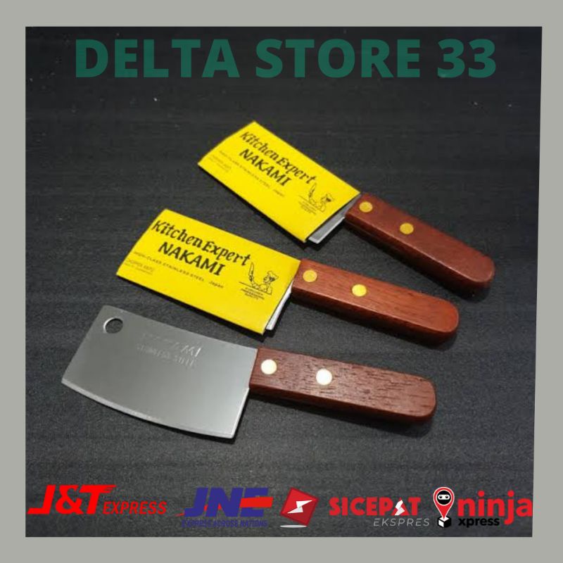 Pisau daging mini stainless/pisau daging mini/ pisau daging kecil/ pisau daging serbaguna/ pisau dap