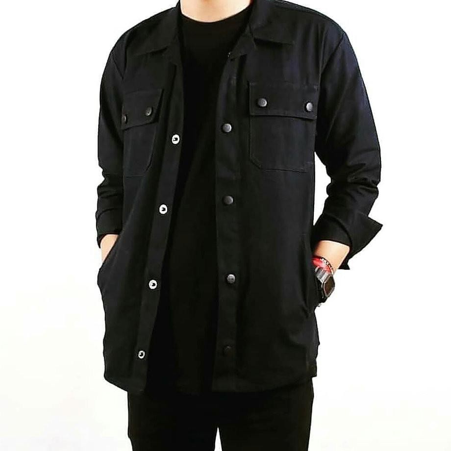 ℮ JAKET SEMI PARKA ORIGINAL//JAKET PRIA//JAKET KANVAS//JAKET TRUCKER ◘