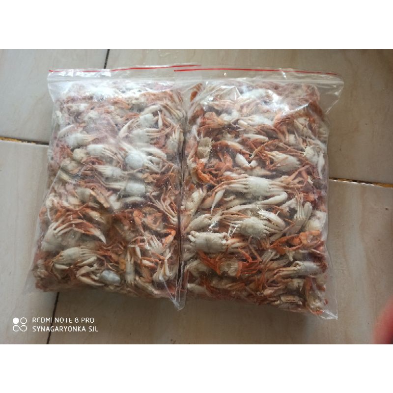 Baby Crab 250gr (BE SMART BUYER) Rebus Kupas Jajanan Cafe Resto Segar Matang Mentah Frozen Bersih 25
