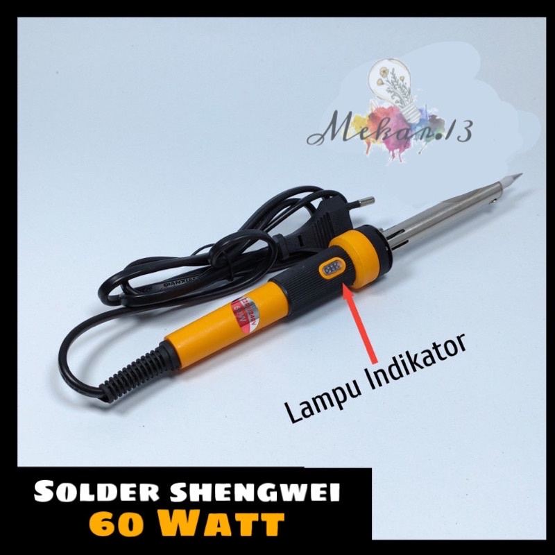 Shengwei Solder Listrik Premium 40 Watt &amp; 60 Watt / Solder Premium