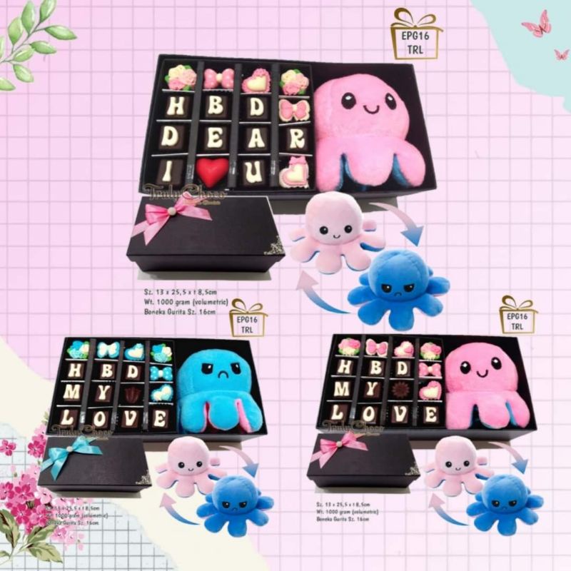 

hadiah ulang tahun coklat kekasih, pacar, teman, sahabat trulychoco EPG16