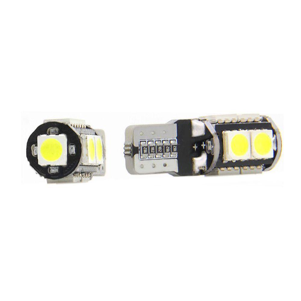 Populer 2Pcs Lampu Plat Lisensi Putih 2Pcs 12V LED 50509smd Dome Map