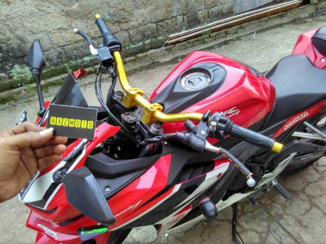 raiser + dusukan stang fatbar raiser stang panjang /stang fatbar pnp CBR 150 facelifet
