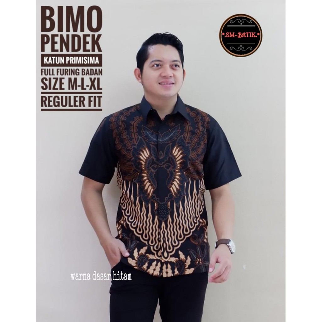 BIMO SM BATIKSOLOAMANAH KEMEJA BAJU BATIK PRIA SOLO LENGAN PENDEK PANJANG LAPIS FURING ATASAN BATIK PREMIUM MODERN KATUN HALUS BANGAU LEMON PANJI LESMONO NAVY GUNARDO BIMO IJO GUNAWAN GURDO IJO NAGA ABU BINTARA BRAMANTYA WISAKA KUNING SUKET SEGORO PEKSI