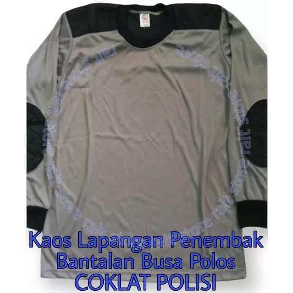 Kaos Lapangan Penembak Bantalan Busa Polos