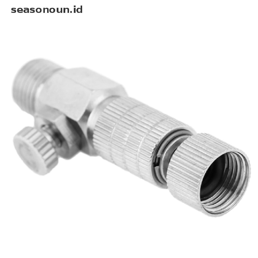 (seasonoun) Adaptor Sambungan Airbrush Quick Release Ukuran 1 / 8 &quot;