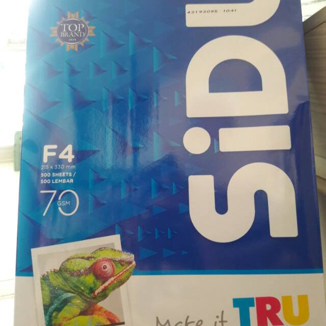 

Kertas sidu F4 70 Gram