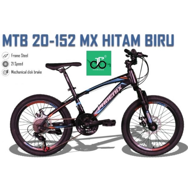 Sepeda MTB 20" Phoenix 152 MX TERBARU