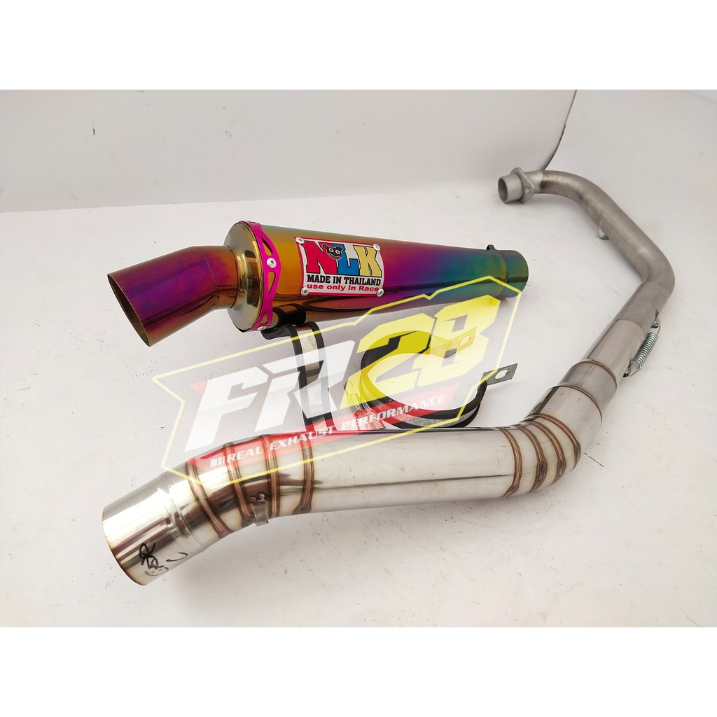 knalpot racing NLK RAINBOW satria, vixion, cbr 150cc,