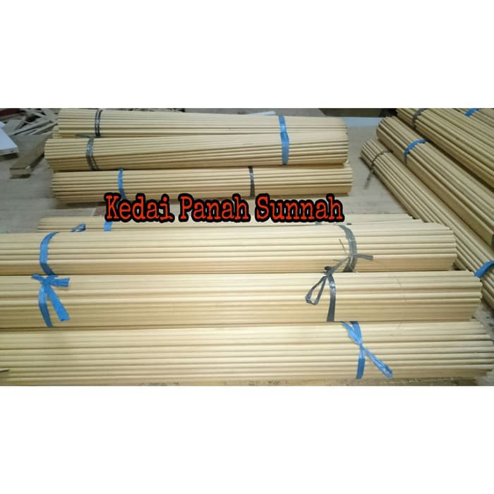 shaft 8 mm anak panah kayu ramin grade A untuk membuat arrow archery Kualitas Orignal & Terbaik