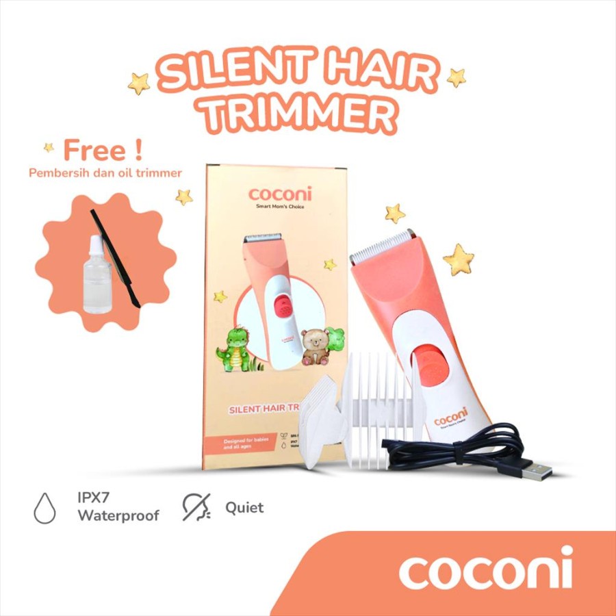 Coconi Portable Hair Clipper / Alat Cukur Rambut Bayi