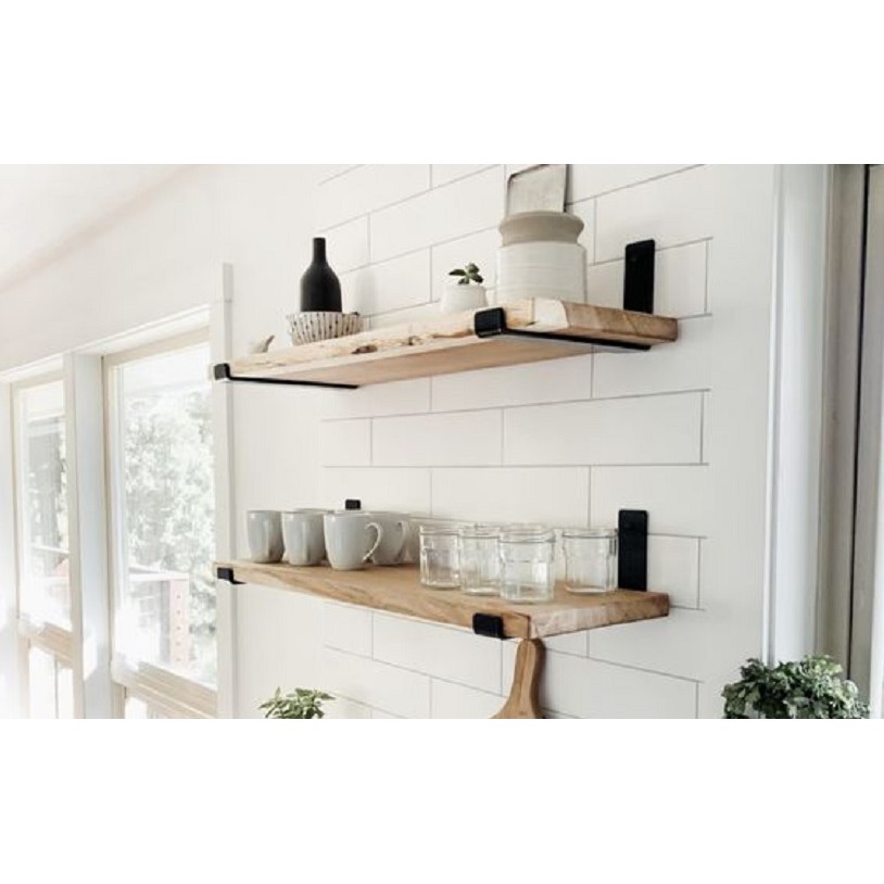 RAK AMBALAN DINDING MINIMALIS 80X15 BUKU SUSUN SERBAGUNA kayu kamar tidur dapur tempel bunga make up