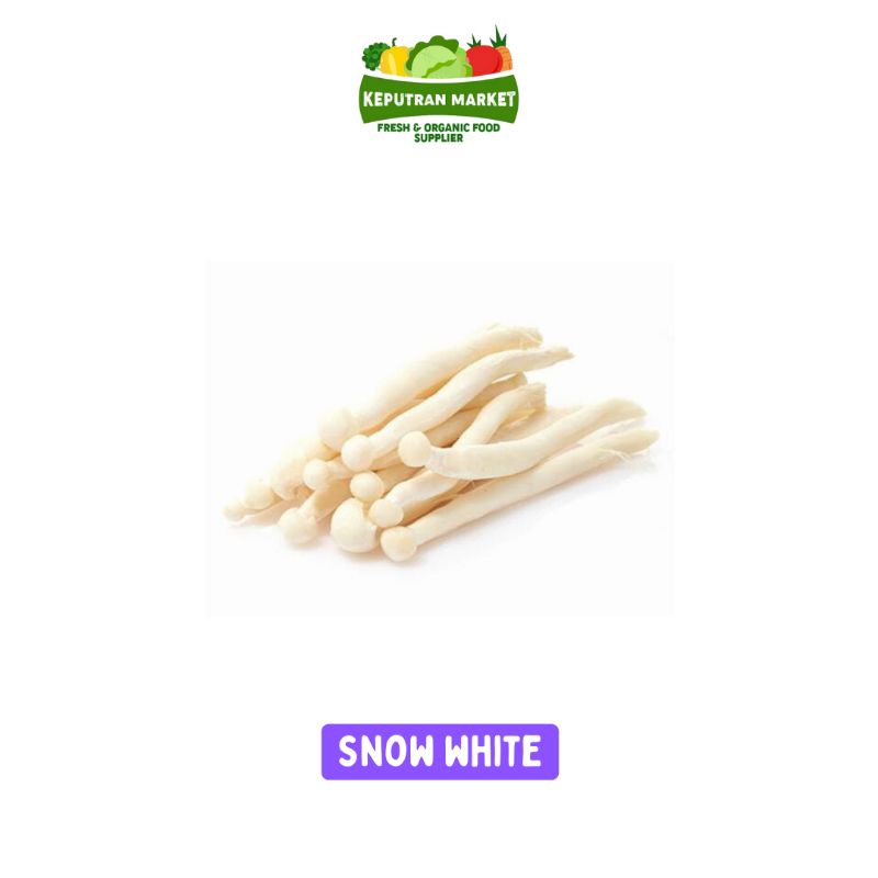

LAGI DISKON !!! Jamur Putih Salju / Snow White Mushroom Per Pack / Jamur Segar