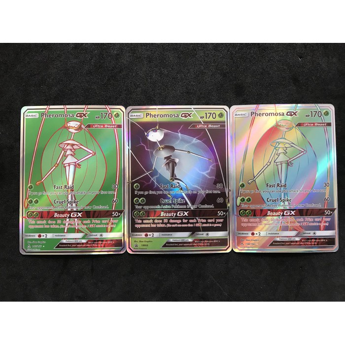 Kartu Pokemon TCG Sun&Moon Pheromosa GX FULLSET (3 kartu)