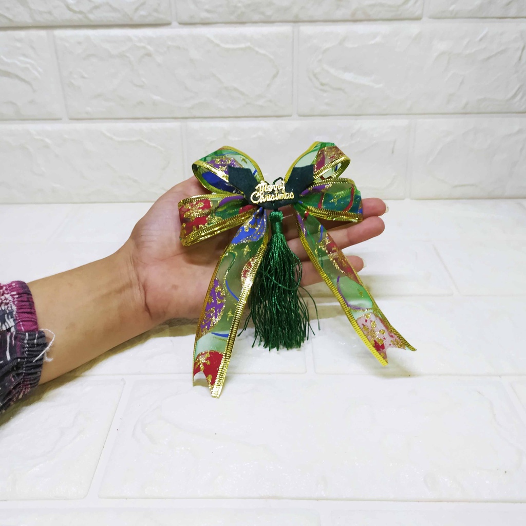 Pita bow bless batik hampers - Gantungan Hiasan Hampers Serbaguna