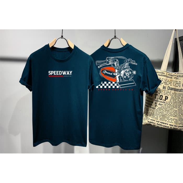 Promo Thirtyone T-shirt Speedway Supply / Baju Kaos Distro Pria Wanita Cotton 30s Order Guys
