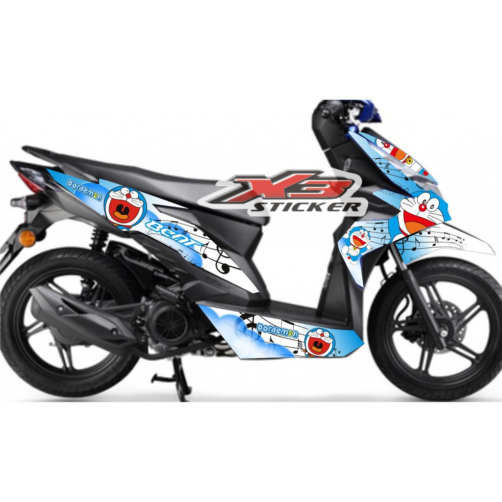 Jual Stiker Decal Beat Fi Doraemon Fullwrap Indonesia Shopee Indonesia