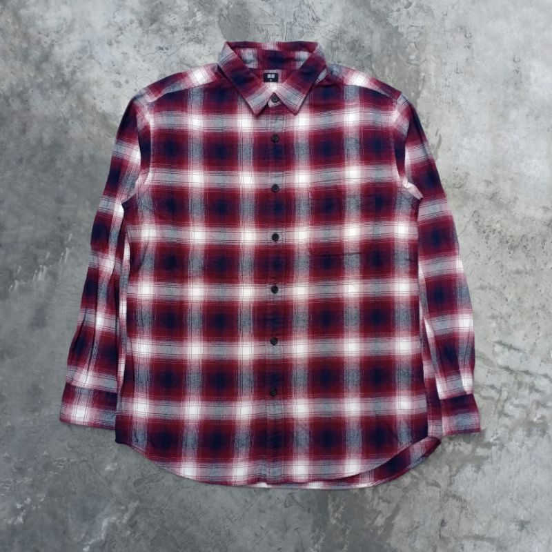 flanel uniqlo veterano second