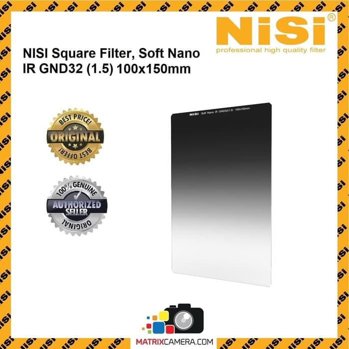 NiSi Soft GND32 GND 32 1.5 100x150mm Square Filter