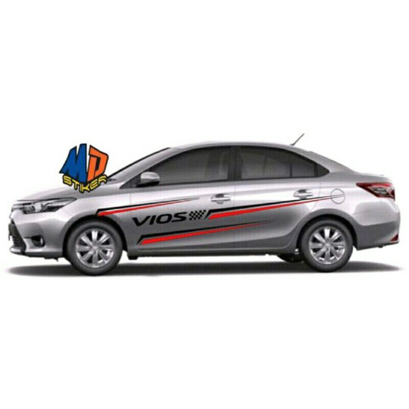 stiker mobil vios sedan camry corolla city accord baleno civic