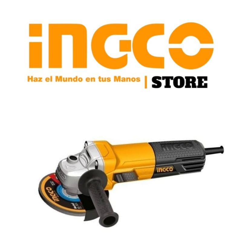 MESIN GRENDA TANGAN 4 INCH ANGLE GRINDER (4&quot;/100MM) BONUS 2PCS MATA GERENDA INGCO