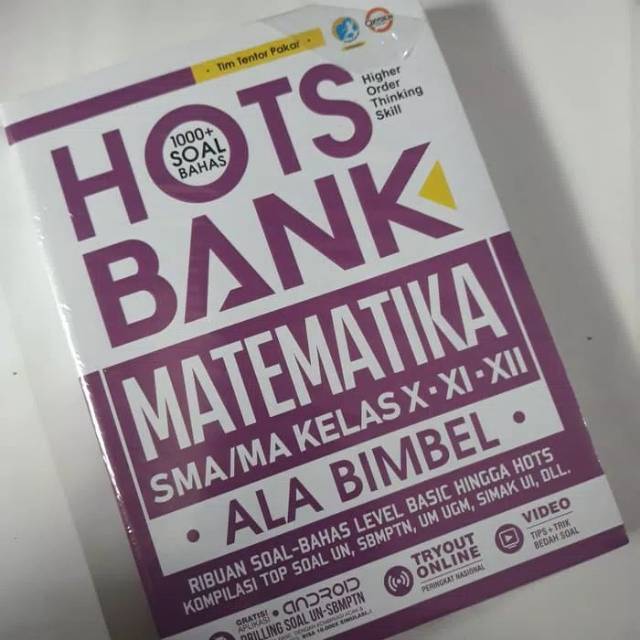 Buku Hots Bank Soal Matematika Sma Ma Kls X Xi Xii Shopee