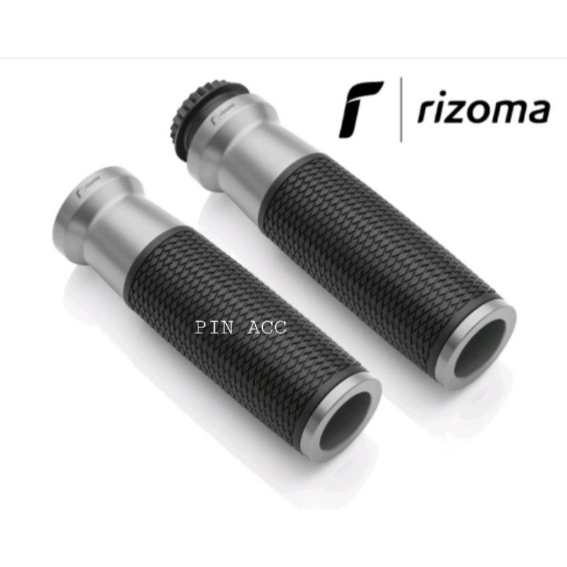 Handgrip / Handfat / Handle Grip Rizoma Urlo Universal Motor asli original logo r rizoma Ninja R RR Cb150 CBR R15 v2 V3 V4 Nmax X-Max Aerox PCX dill