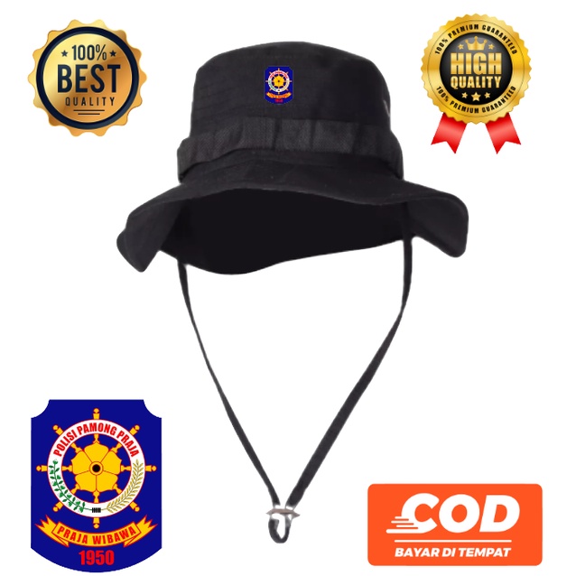 Topi rimba Satpol pp premium grosirsweterbandung