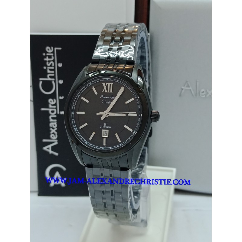 jam tangan wanita alexandre christie original AC 8501 LD FBL