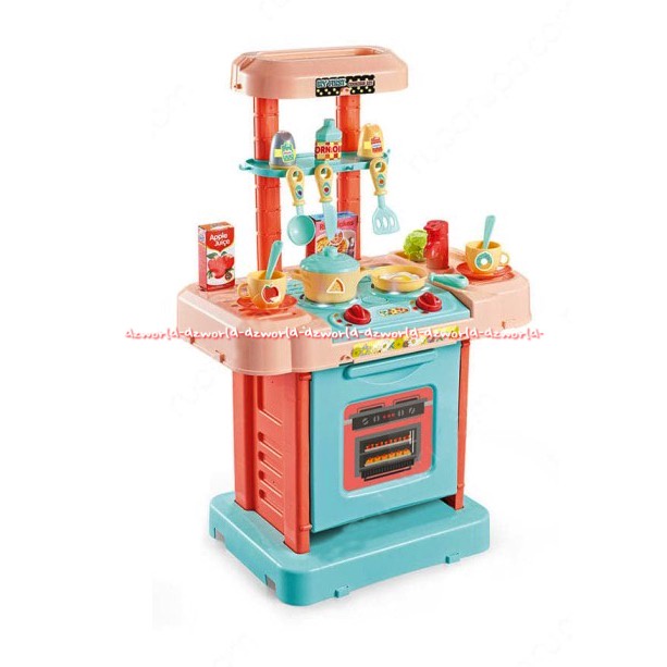 Pretty Missy My First Cooking Set 20pcs Mainan Kompor Masak Masakan Anak Anak  Jadikan Tas Tenteng