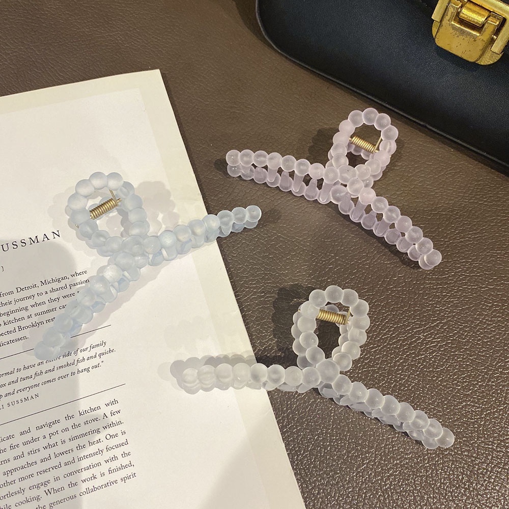 【COD Tangding】Contracted Temperament Hairpin Back The Head Grasps Clip Shark of Female Summer Personality Hairpin