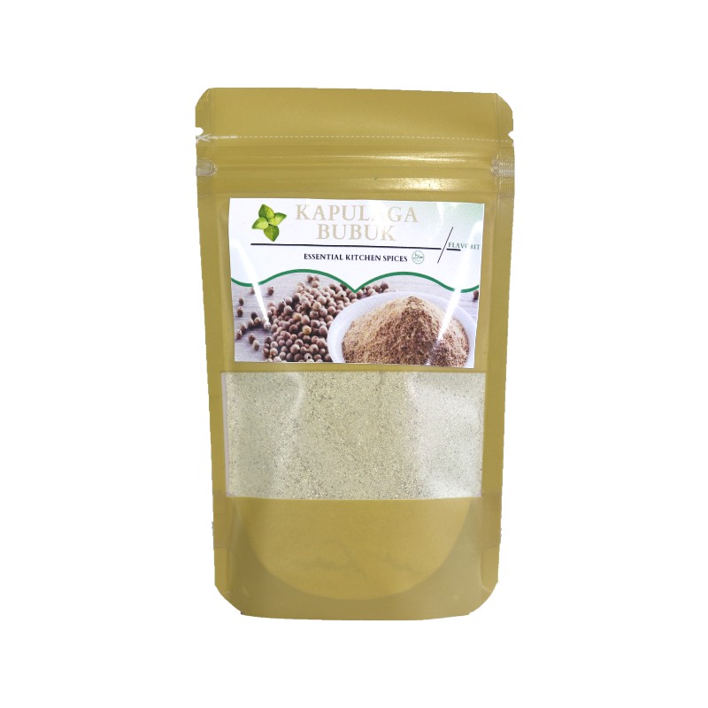 Kapulaga Bubuk Cardamom Powder Bumbu Dapur Serbuk Penyedap Rasa Rempah Kering Organik Herbal Murni