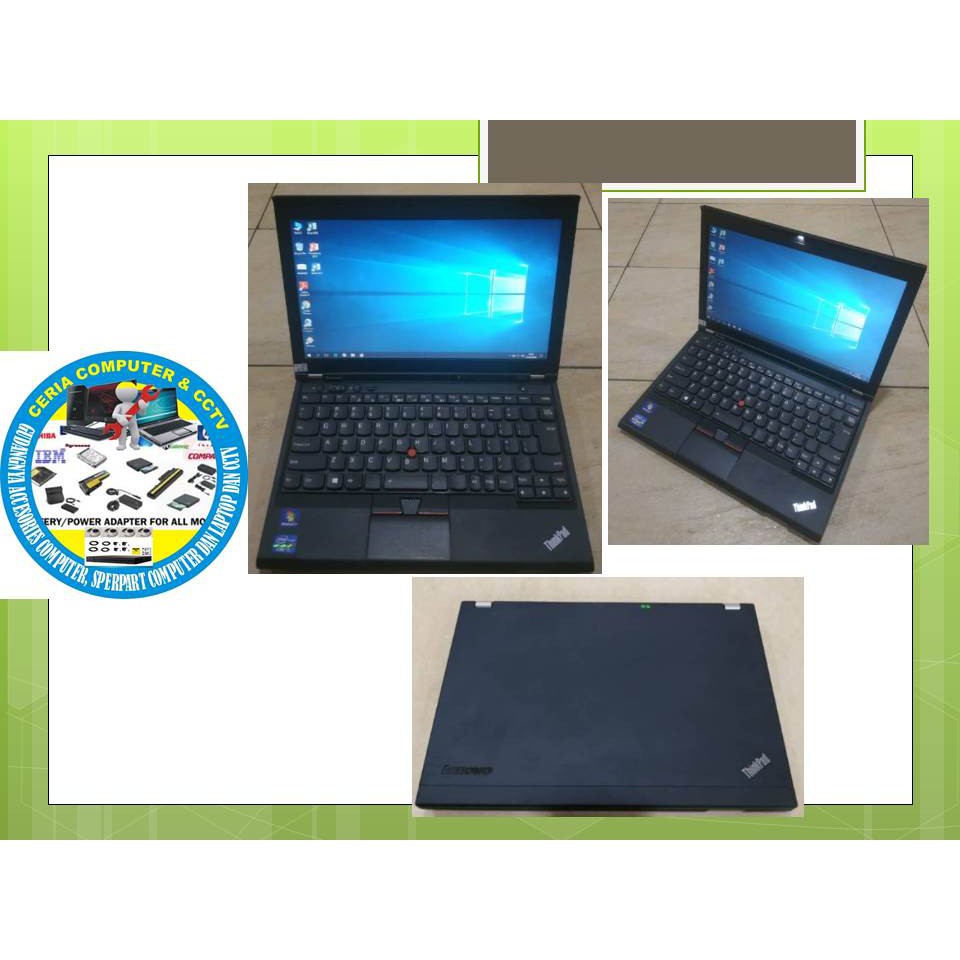 LAPTOP LEPTOP LENOVO THINKPAD X230 i5 RAM 8GB HARDISK 500GB BAGUS BERGARANSI MANTAP MURAH PROMO