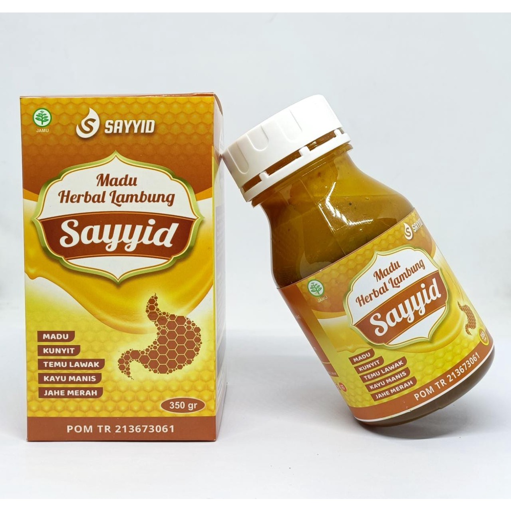 

Madu Herbal Lambung SAYYID spesialis Maag, Gerd & Asam Lambung