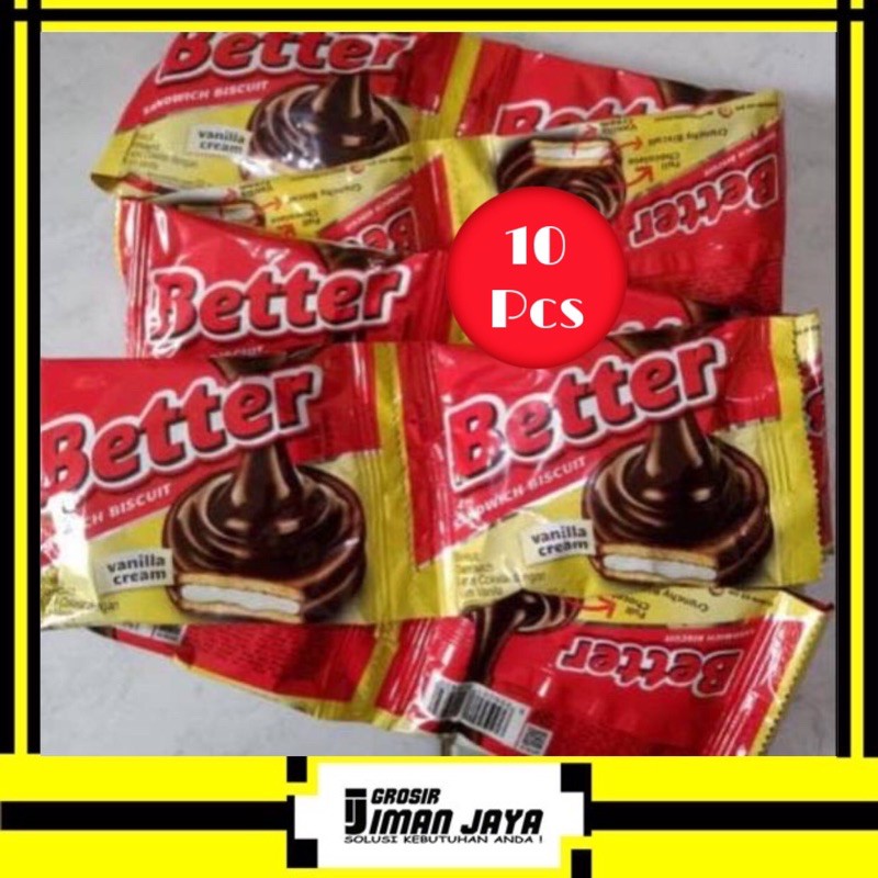 

Better Sandwich Biscuit 1 Renceng (10Pcs)