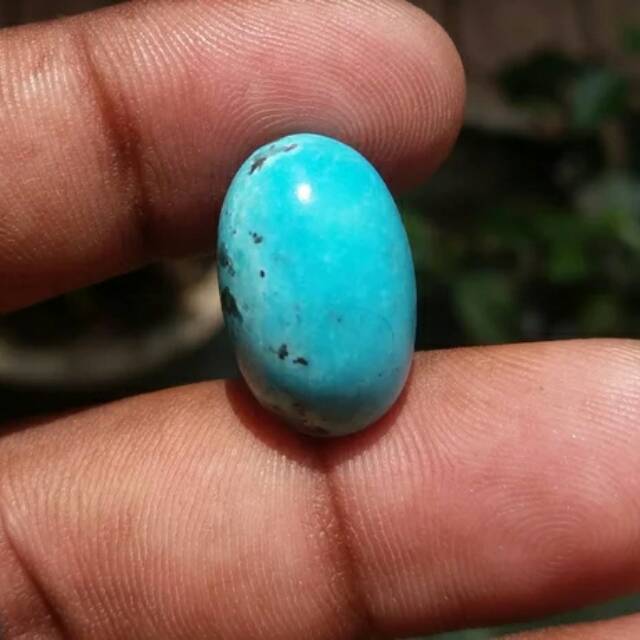 Batu Pirus Persia Polos Natural Turqoise Polos Batu Turquoise Persi