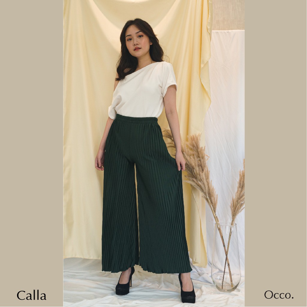 CALLA - KULOT PLISKET PREMIUM MURAH BAHAN HYGET