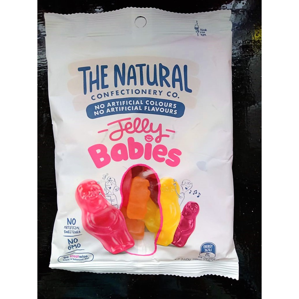 

TNCC SOFT JELLIES BABIES 260 GR / PERMEN JELLI BENTUK BABY / PERMEN JELLI