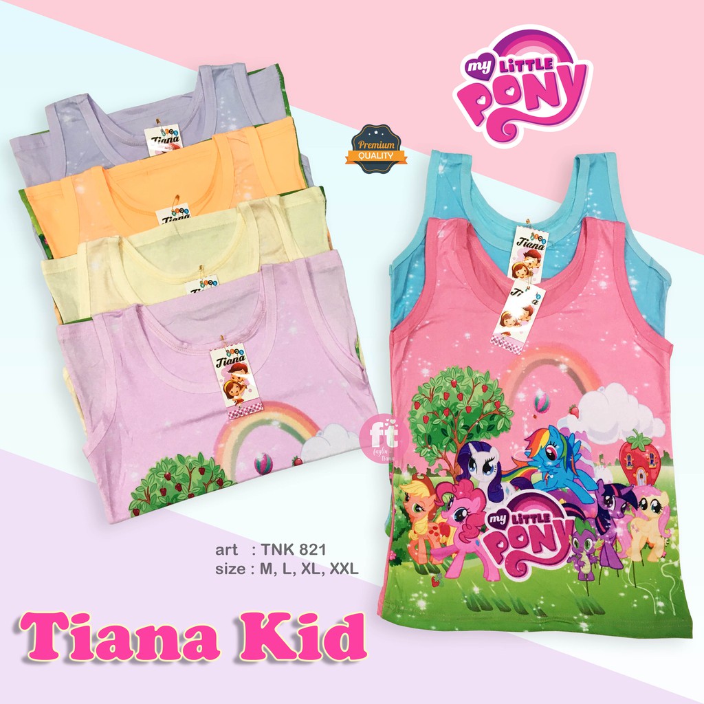 TIANA KIDS | Tanktop Anak  / Atasan Anak / Singlet Anak / art TNK 821