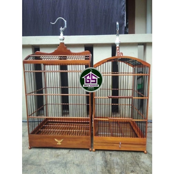 SANGKAR KANDANG KOTAK RADJA COKLAT NO 2