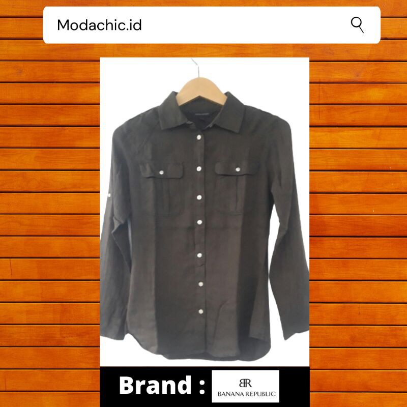 Kemeja Army by Banana Republic