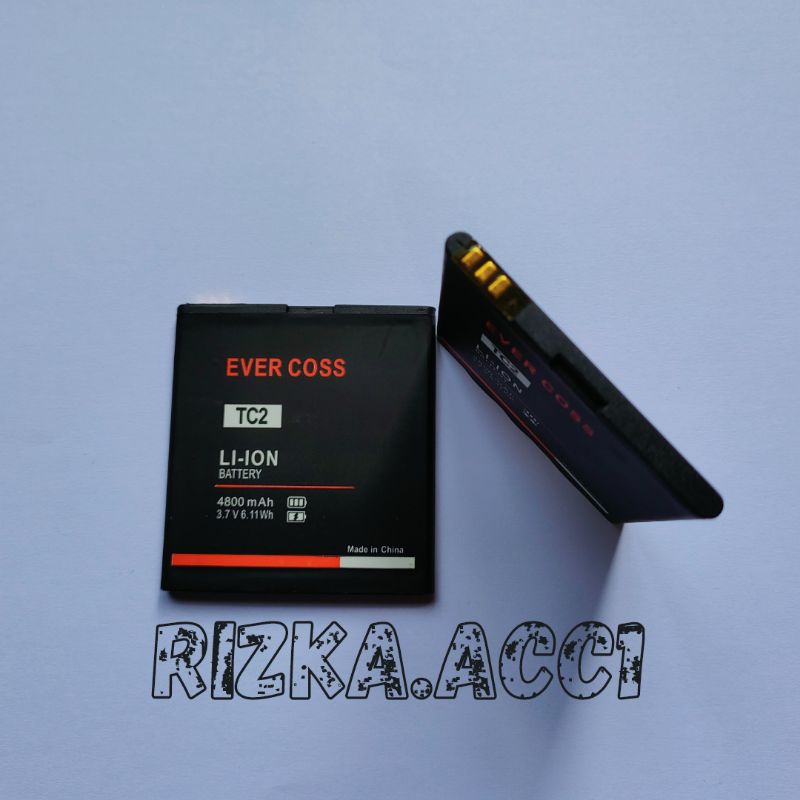 Baterai Batre Battery Evercross TC2 Evercross Battery Hp