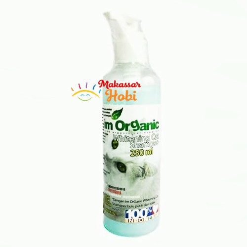 Shampo Pemutih Bulu Kucing Organik IM Organic Whitening Shampoo 250ml