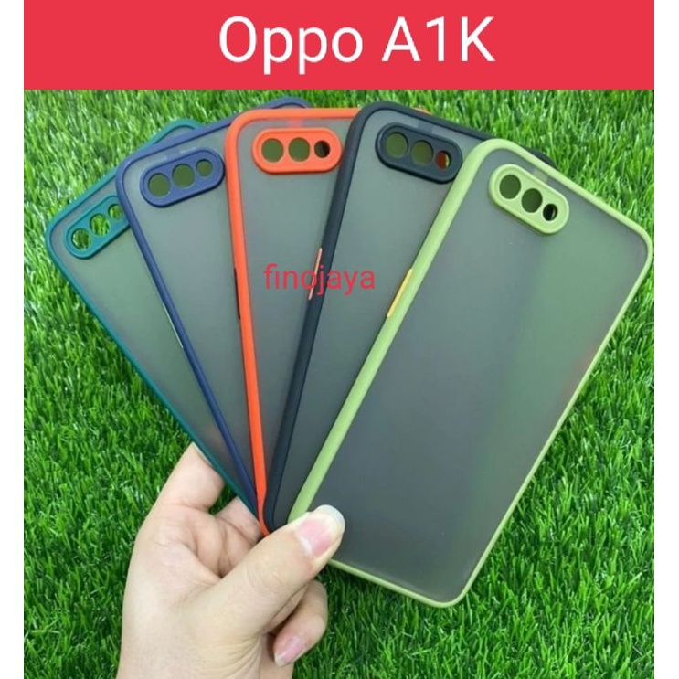 Case Aero My choice Oppo A1k Silikon Dove Pelindung Camera