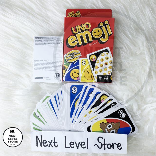 UNO Emoji Card Game READY NEW HOT SALE