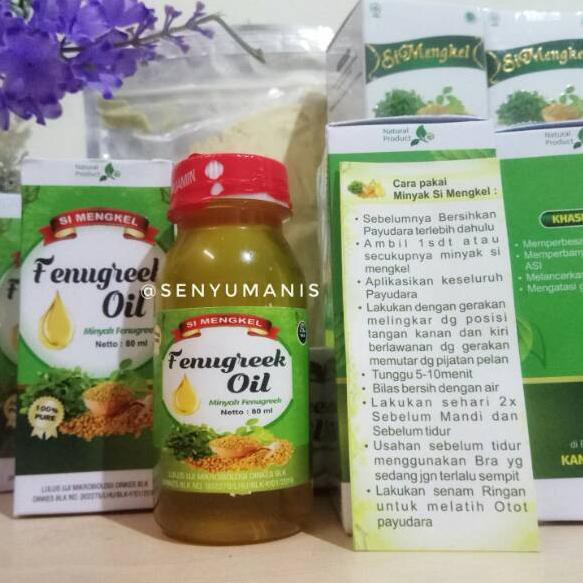 ☎ Minyak fenugreek | fenugreek oil | minyak si mengkel | breast up oil ♜