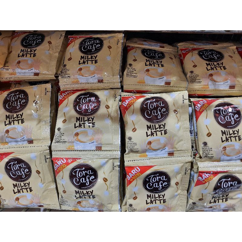 

Tora Cafe Milky Latte Kopi Sachet isi 10x22gr