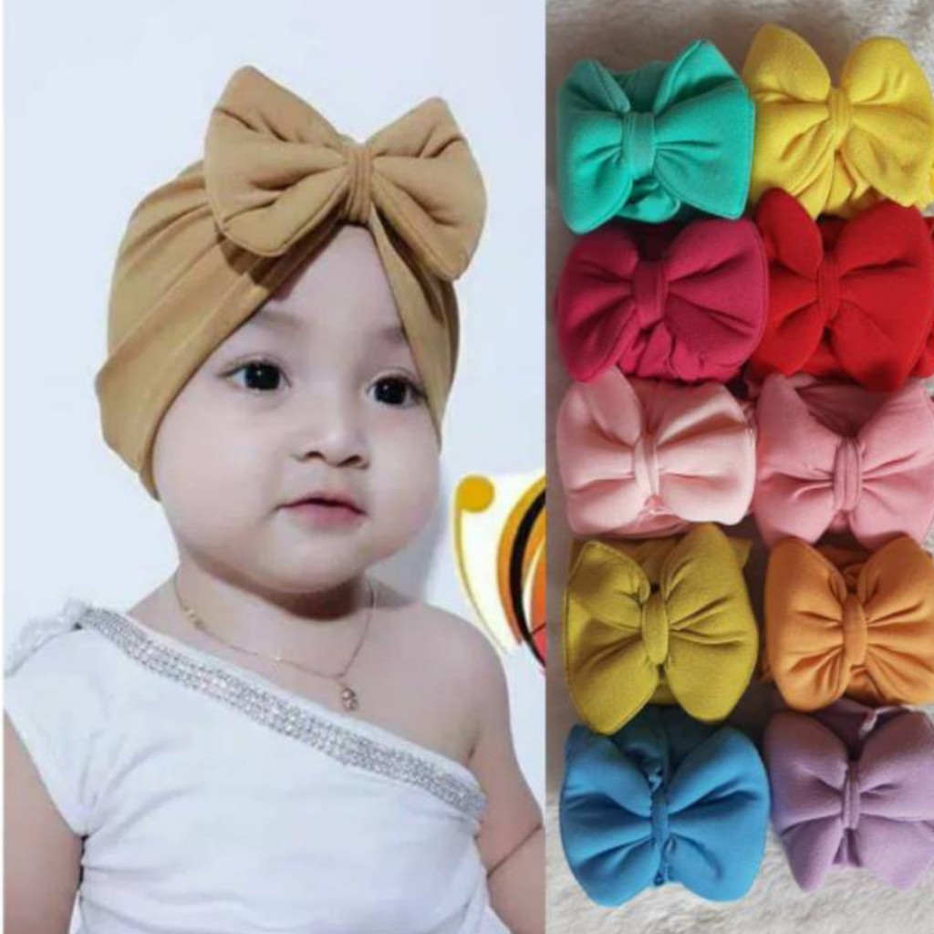 turban anak / TURBAN KEYSA / turban bayi / baby &amp; kids /jilbab anak/ PUSAT JILBAB CICALENGKA