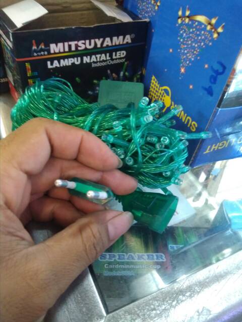 LAMPU LED NATAL DEROKASI LAMPU HIAS TUMBLR HILIOS 10M SATU WARNA 1 WARNA